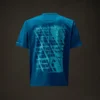 Metropolis Series T-shirt met korte mouwen van gemerceriseerd jersey