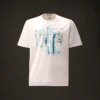 Metropolis Series T-shirt met korte mouwen van gemerceriseerd jersey en grafisch logo