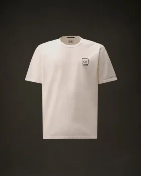 Metropolis Series T-shirt met korte mouwen van gemerceriseerd jersey en grafische print