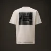 Metropolis Series T-shirt met korte mouwen van gemerceriseerd jersey en grafische print
