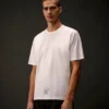 Metropolis Series T-shirt met korte mouwen van gemerceriseerd jersey en print