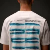 Metropolis Series T-shirt met korte mouwen van gemerceriseerd jersey en print