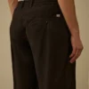 Micro-Reps broek met boxy pijpen en zakken met Lens