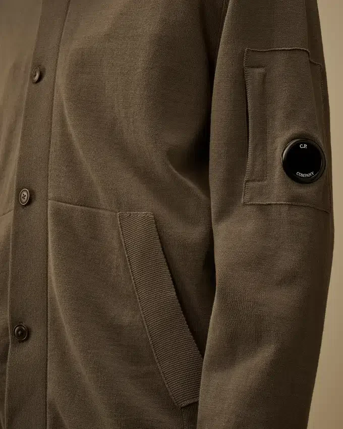 Omkeerbare hoodie van katoenmix