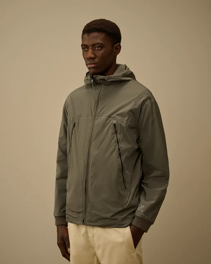 Omkeerbare hoodie van katoenmix
