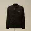 Overshirt met rits en Chrome-R-print