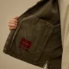 Panama-R overshirt met rits en Lens-details
