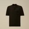 Polo met korte mouwen van Lisle-garen