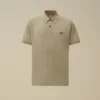 Polo met korte mouwen van stretchpiqué