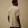 Polo met korte mouwen van stretchpiqué