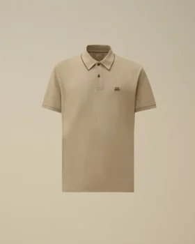 Polo met logo, korte mouwen, van stretchpiqué
