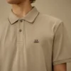 Polo met logo, korte mouwen, van stretchpiqué