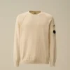Raglan-trui met ronde hals van katoen/nylon