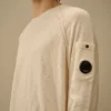 Raglan-trui met ronde hals van katoen/nylon