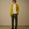 Raglan-trui met ronde hals van katoen/nylon