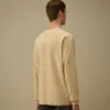 Sea Island-katoenen trui met Lens-motief