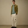 Sea Island-katoenen trui met ronde hals en Lens-motief