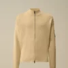 Sea Island-katoenen vest met ritssluiting voor Lens-brillen