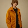 Twill-jas met capuchon en Lens-luik
