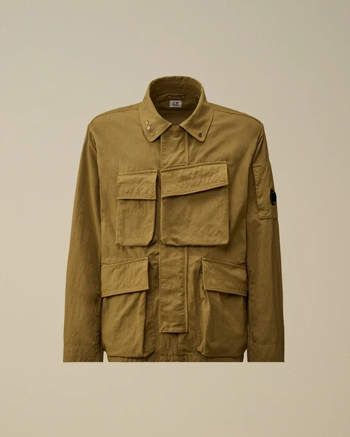 Twill-jas met ritssluiting voor de Lens