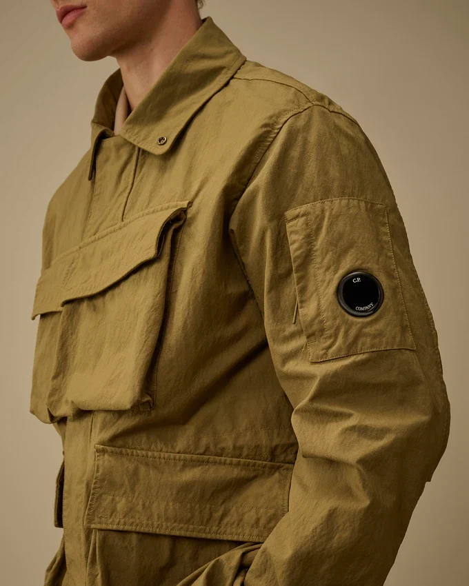 Twill-jas met ritssluiting voor de Lens
