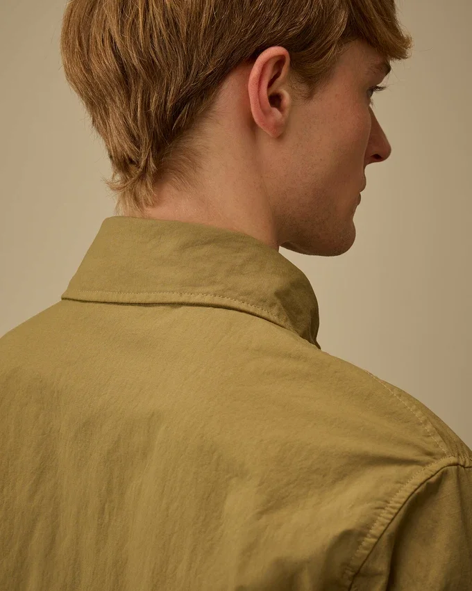 Twill-jas met ritssluiting voor de Lens