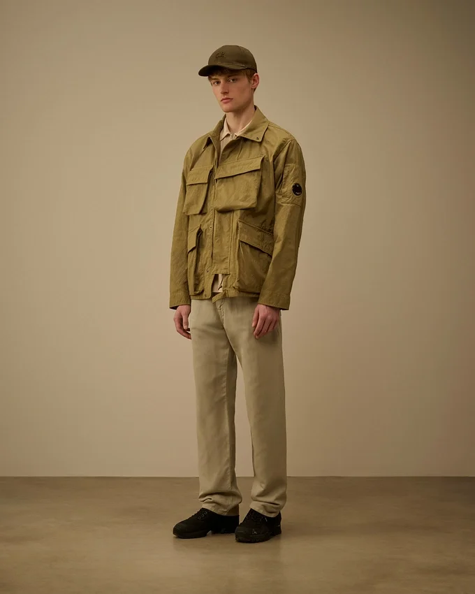Twill-jas met ritssluiting voor de Lens