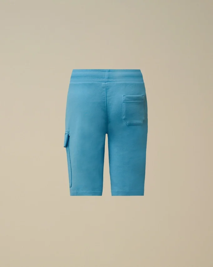U16 Diagonal Fleece Cargo Lens-sweatshorts