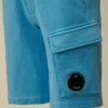 U16 Diagonal Fleece Cargo Lens-sweatshorts