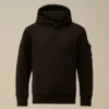U16 Diagonal Fleece-sweatshirt met capuchon en Lens