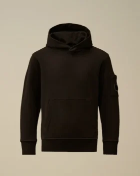 U16 Diagonal Fleece-sweatshirt met capuchon en Lens