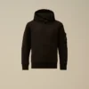 U16 Diagonal Fleece-sweatshirt met capuchon en Lens