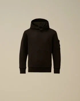 U16 Diagonal Fleece-sweatshirt met capuchon en Lens