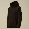U16 Diagonal Fleece-sweatshirt met capuchon en Lens