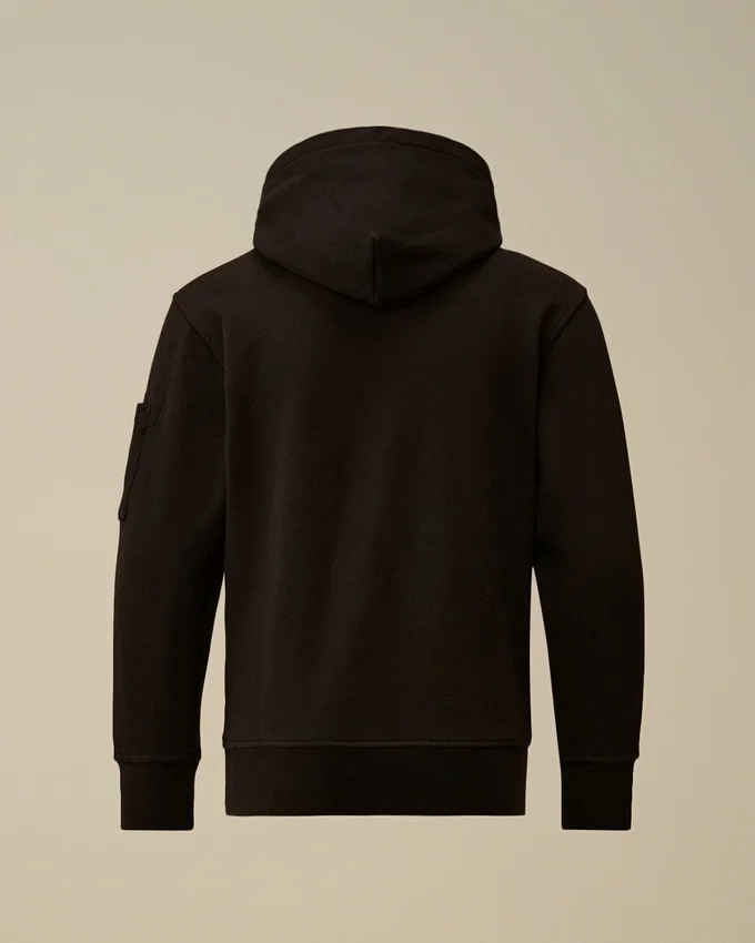 U16 Diagonal Fleece-sweatshirt met capuchon en Lens