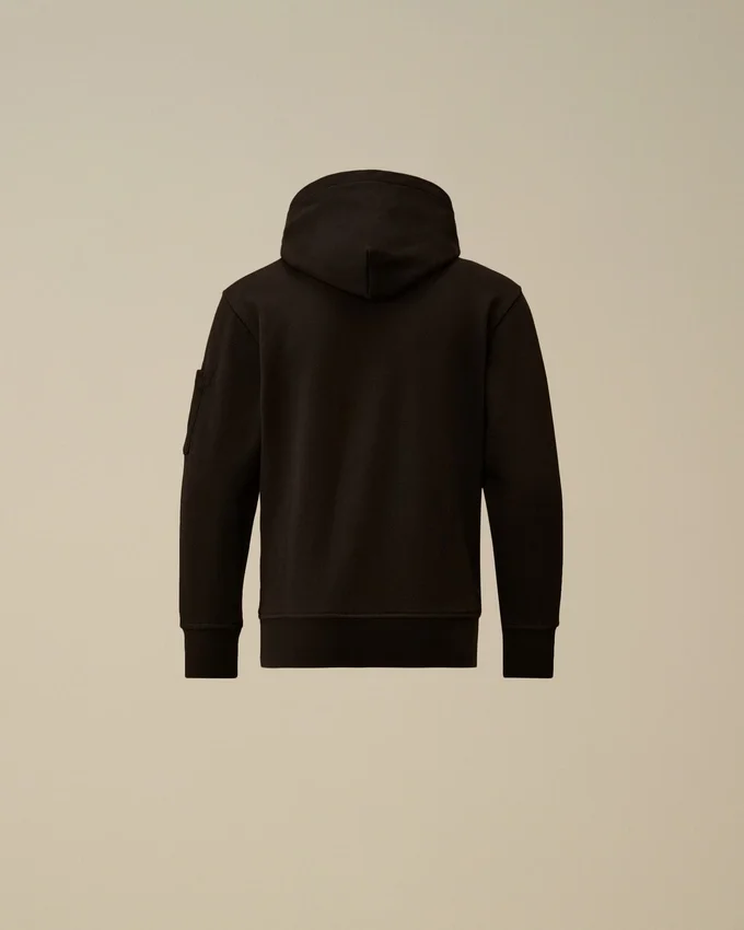 U16 Diagonal Fleece-sweatshirt met capuchon en Lens