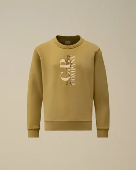 U16 Diagonal Fleece-Sweatshirt met ronde hals