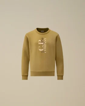 U16 Diagonal Fleece-Sweatshirt met ronde hals