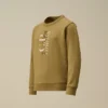 U16 Diagonal Fleece-Sweatshirt met ronde hals