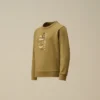 U16 Diagonal Fleece-Sweatshirt met ronde hals