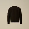 U16 Diagonal Fleece-Sweatshirt met ronde hals en logo
