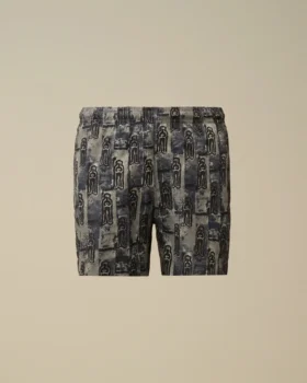 U16 Flatt Nylon zwemshort met print