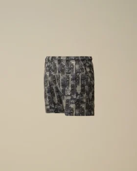 U16 Flatt Nylon zwemshort met print