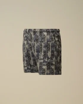 U16 Flatt Nylon zwemshort met print