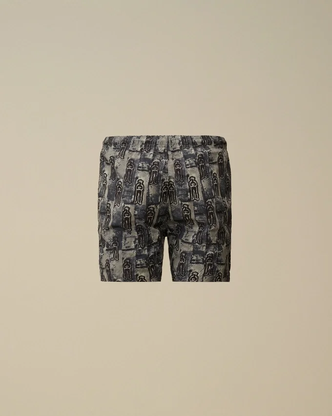 U16 Flatt Nylon zwemshort met print