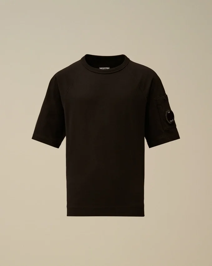 U16 katoenen jersey 30/1 oversized T-shirt met korte mouwen en Lens-logo