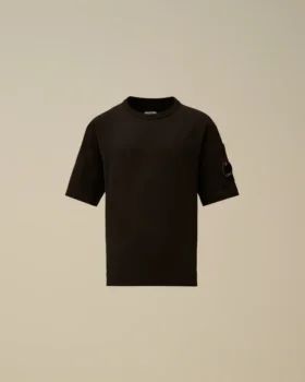 U16 katoenen jersey 30/1 oversized T-shirt met korte mouwen en Lens-logo