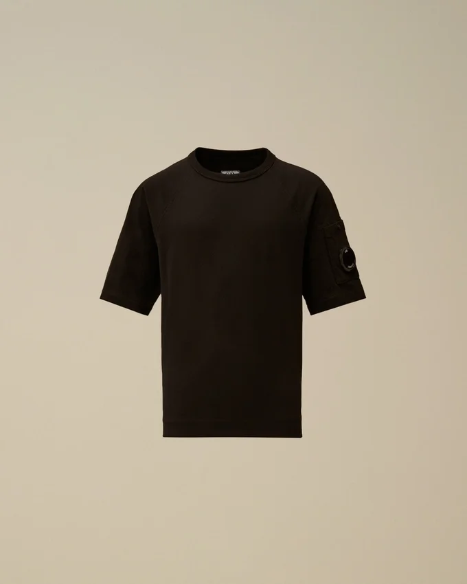 U16 katoenen jersey 30/1 oversized T-shirt met korte mouwen en Lens-logo