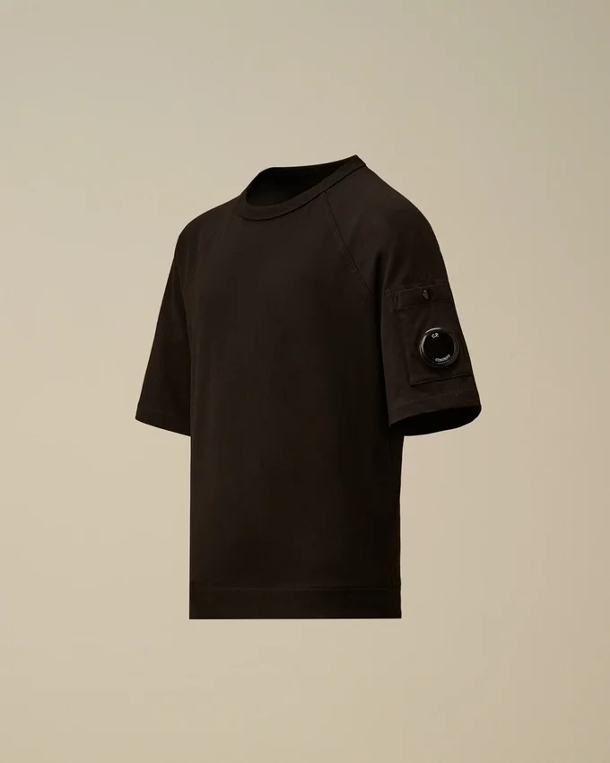 U16 katoenen jersey 30/1 oversized T-shirt met korte mouwen en Lens-logo