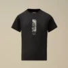 U16 katoenen jersey 30/1 T-shirt met korte mouwen en Britse zeeman-afbeelding